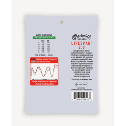 C.F. Martin MA170T Authentic Acoustic Lifespan� 2.0 Extra Light (.010 - .047) 80/20 Bronze